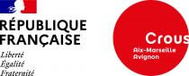 Logo du Crous et de la république française
